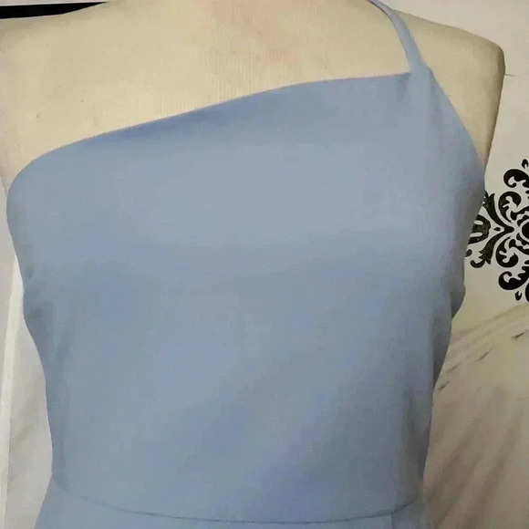 💥F21 one shoulder blue dress - Picture 9 of 12